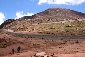 And this road is scary for anyone.  You get to park really high, which makes your hike short, but it is incredibly scary to do so.  